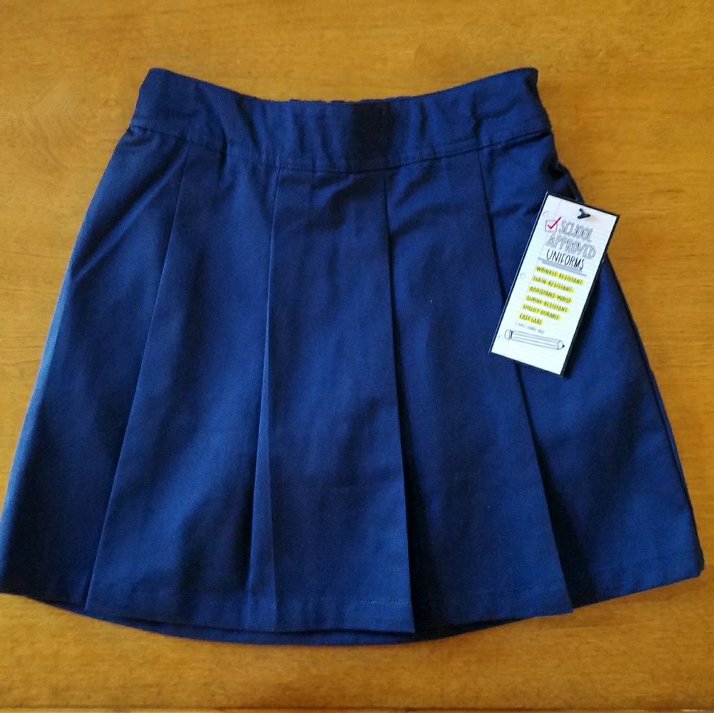 Girls medium skorts (khaki & navy) - Slazenger - Picture 2 of 8